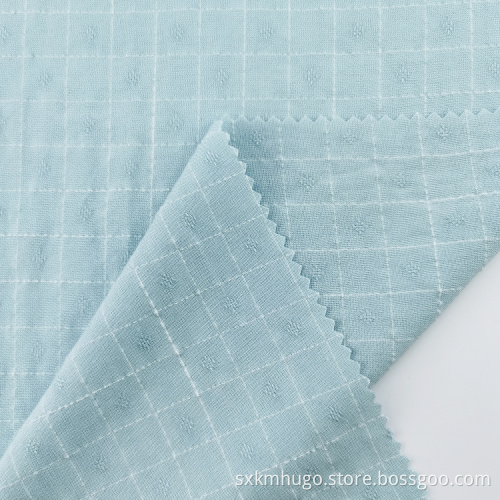 Baumwollgarn gefärbt Jacquard Check karierte Hemdstoff Stoff